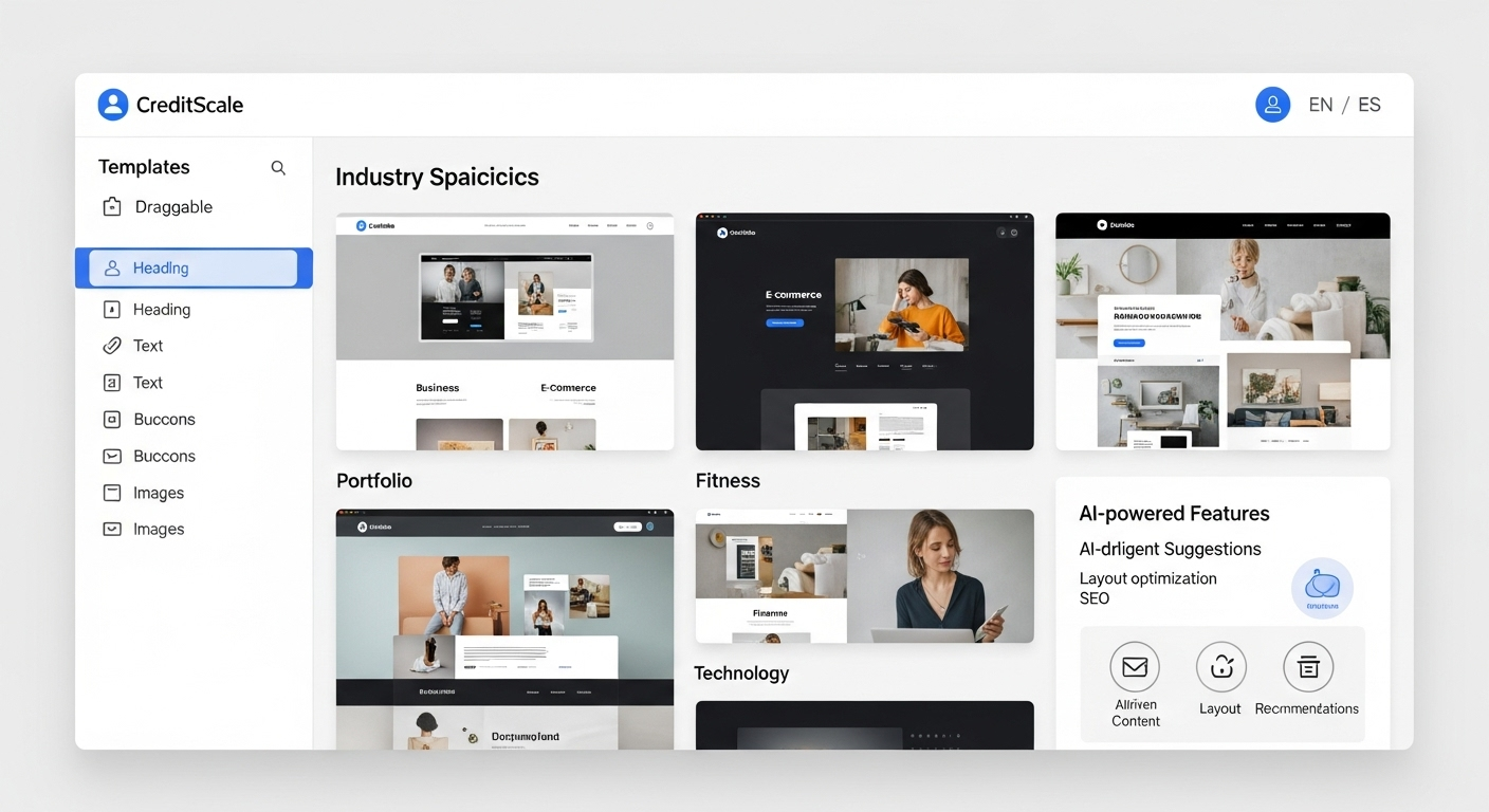Smart Landing Pages with Creative Genome integration - AI generates landing pages from analyzed ad content